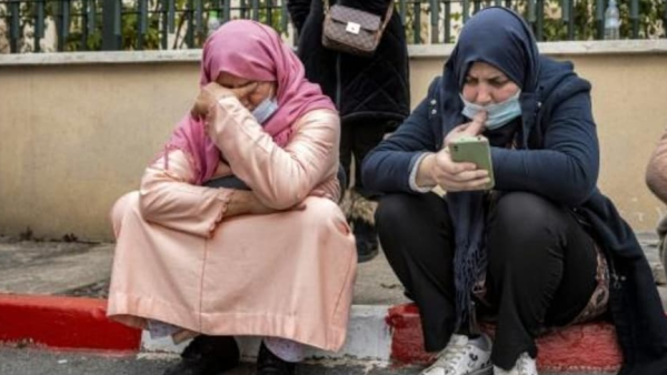 Moroccan families went for news from Ukraine 
