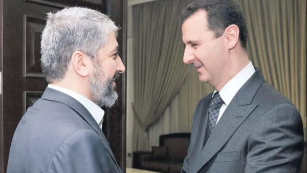 الاسد مستقبلا خالد مشعل قبل القطيعة