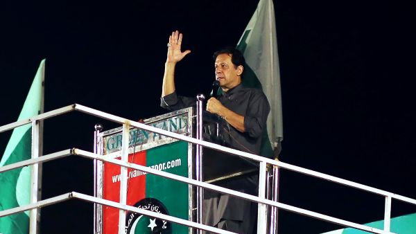 Former Pakistan's prime minister Imran Khan