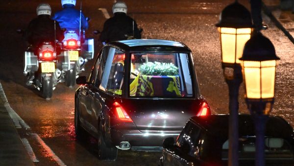 Queen Elizabeth II's coffin