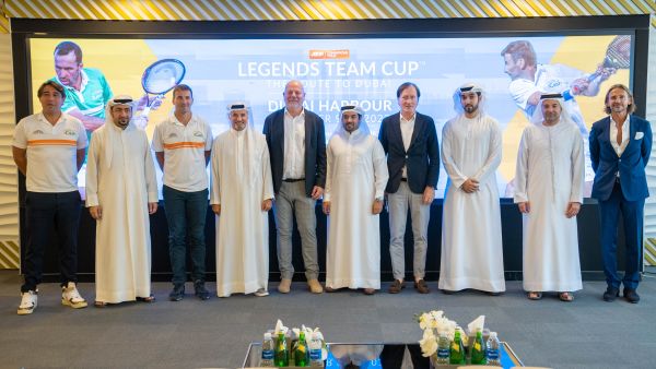 دبي هاربور يستضيف بطولة أساطير التنس نوفمبر المقبل