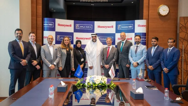 هانيويل وبنك الإمارات دبي الوطني يتعاونان من أجل تعزيز أهداف الاستدامة في دولة الإمارات العربية المتحدة