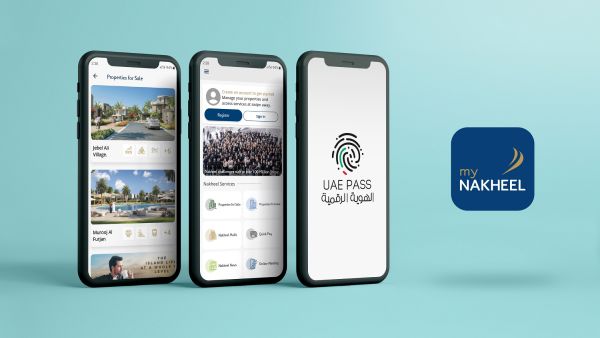 "نخيل" تعزّز تجربة العملاء بدمج تطبيقها الذكي "My Nakheel" مع الهوية الرقمية "UAE Pass"