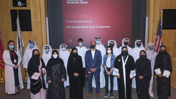 طلاب قطريون يفوزون بمسابقة وايل كورنيل للطب - قطر "الأيدي الشافية"