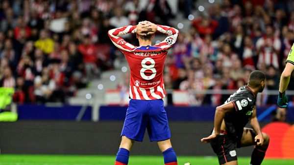 أتلتيكو مدريد خارج دوري الأبطال (المصدر: أ ف ب)