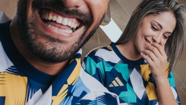 القميص الجزائري - الصورة من موقع اديداس على تويتر القميص الجزائري - الصورة من موقع اديداس على تويتر