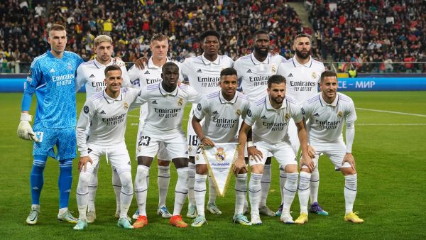 فريق ريال مدريد (المصدر: أ ف ب)