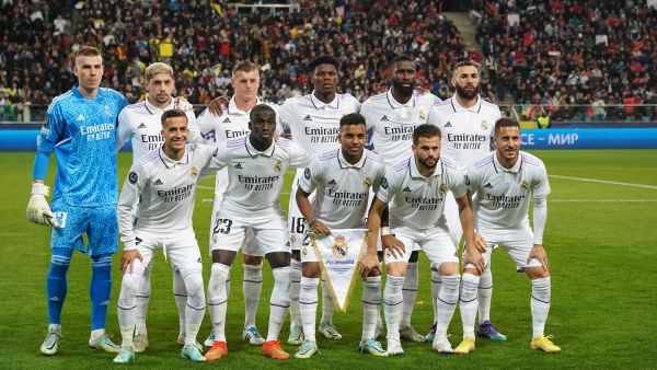 فريق ريال مدريد (المصدر: أ ف ب)