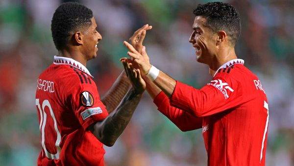 مانشستر يونايتد يتفوق على أومونيا نيقوسيا (المصدر: أ ف ب)