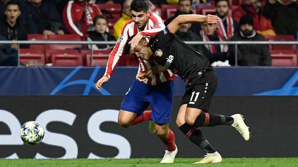موعد مباراة أتلتيكو مدريد وباير ليفركوزن في دوري أبطال أوروبا والقنوات الناقلة