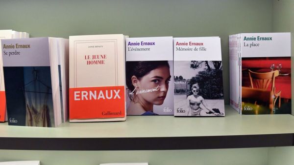 Sales of her books sore as Ernaux gets Nobel 