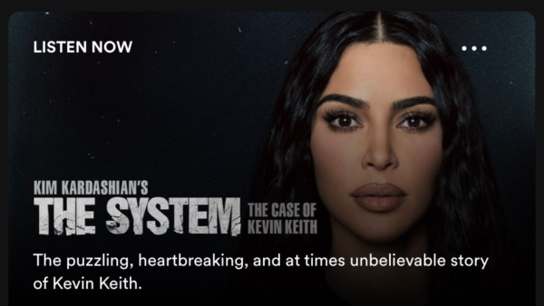 Kim Kardashian's True Crime Podcast is No1 on Spotify