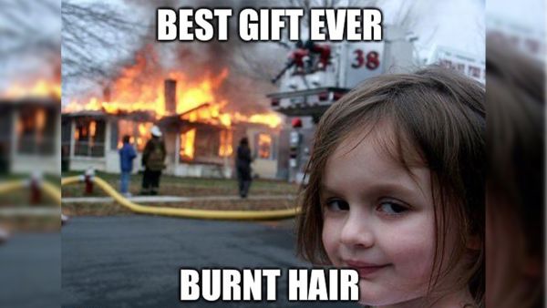 Burnt Hair