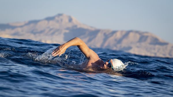 Swimmer Lewis Pugh