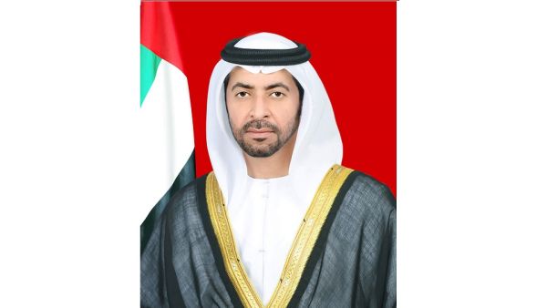 H.H. Sheikh Hamdan bin Zayed Al Nahyan, Representative of the Ruler in Al Dhafra Region and President of the Board of Trustees of Abu Dhabi Uni. Abu Dhabi University ranks third place nationwide in the “Times Higher Education World University Rankings” 2023