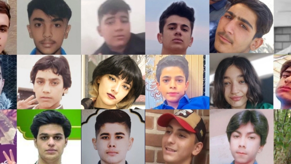 Iran Kids Killed 