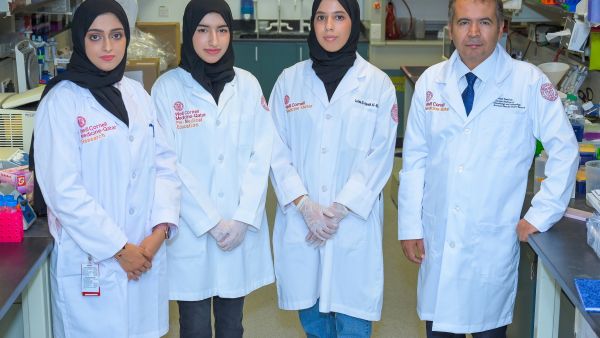 طلاب وايل كورنيل للطب قطر يشاركون في بحوث صيفية في قطر والولايات المتحدة