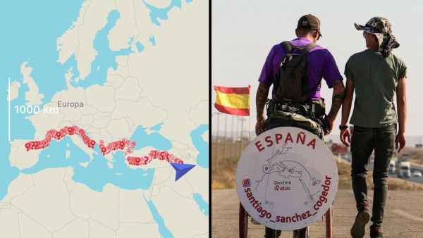 Spanish man Santiago Sánchez