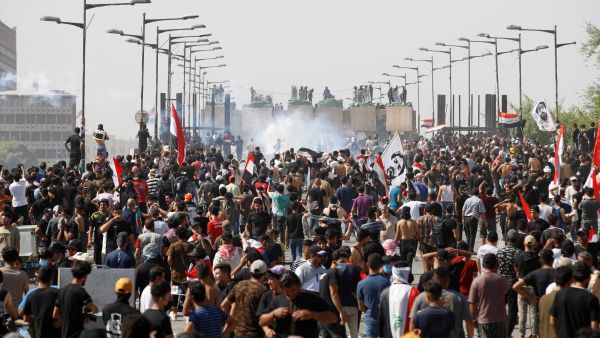 تظاهرات في بغداد