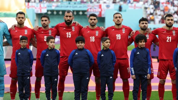 منتخب إيران (المصدر: أ ف ب)