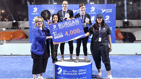 During the event Burgan Bank Concludes its First Padel Tournament Following Diverse Participation