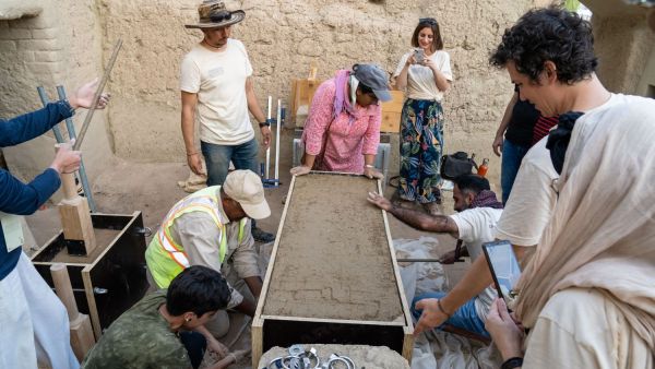 خلال الحدث دائرة الثقافة والسياحة - أبوظبي ومعهد "غيتي" للمحافظة على التراث ينظمان الدورة التدريبية الدولية حول الحفاظ على العمارة الطينية 2022