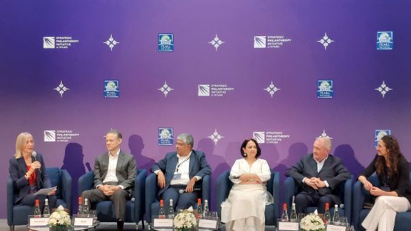 During the event NYUAD and Pearl Initiative Host Prominent Philanthropists to Drive the Conversation on Strategic Giving in the Gulf Region and South Asia