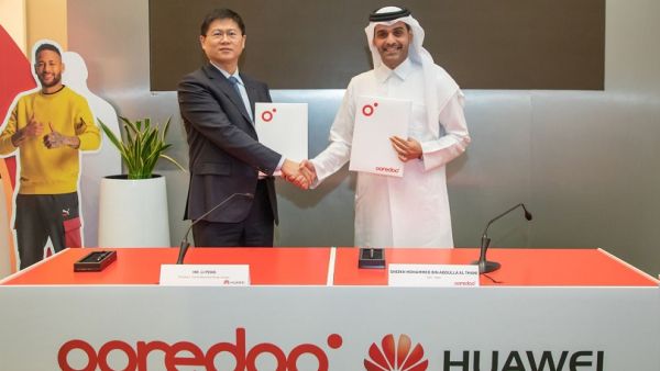 خلال الحدث Ooredoo وHuawei جاهزية تامة لبطولة كأس العالم FIFA قطر 2022 TM