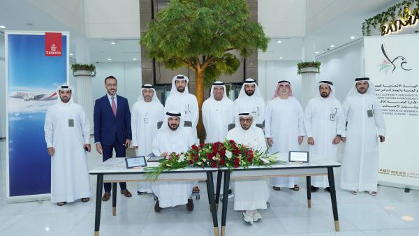 During the event Emirates and the General Directorate of Residency and Foreigners Affairs sign landmark biometric data agreement to fast-track international visitor processing at Dubai airport