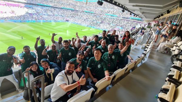 شركة هيونداي موتور تستضيف وفداً سعودياً لمشاهدة مباراة الأرجنتين والسعودية