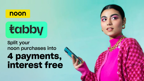 Noon.com partners with Tabby to allow customers to split purchases into four interest-free payments. Noon.com partners with Tabby to provide customers with Buy Now Pay Later options