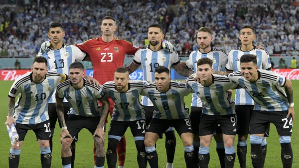 منتخب الأرجنتين (المصدر: أ ف ب)