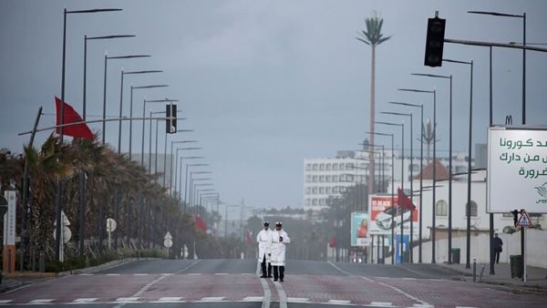  تمديد حالة الطوارئ على كافة ارجاء البلاد ولشهر اضافي في المغرب