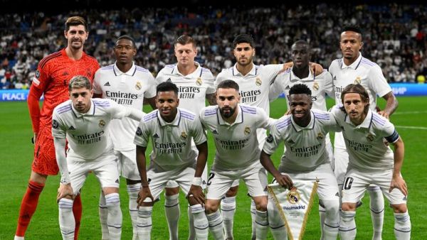فريق ريال مدريد (المصدر: أ ف ب)