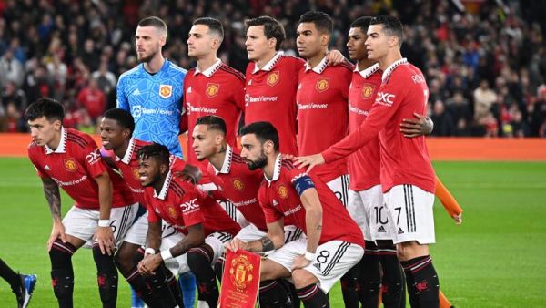 فريق مانشستر يونايتد (المصدر: أ ف ب)