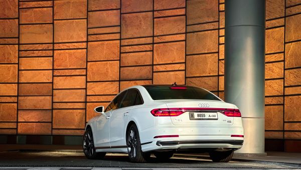 Eight for the A8: Audi Abu Dhabi offers an extended eight-year service plan on the new A8