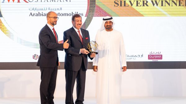 Arabian Automobiles Company wins silver during UAE Innovation Award