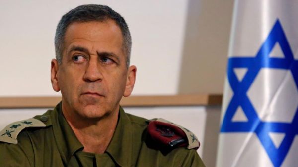 Israel's military chief Aviv Kochavi 