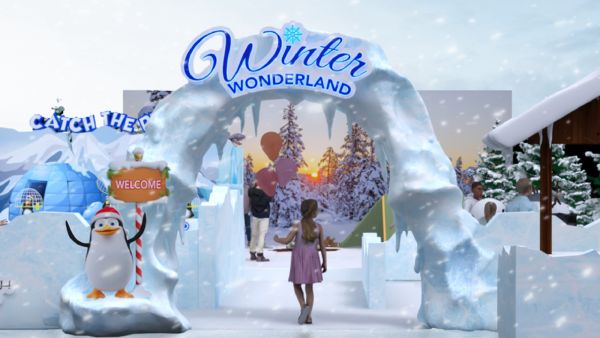 BAS Snow Bawabat Al Sharq Mall Kicks Off the Festive Season with a Winter Wonderland