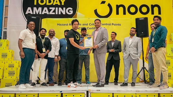 During the event Noon Grocery is the region's first pure e-commerce player to gain HACCP certification