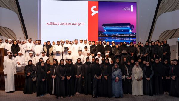 During the event Mohammed Bin Rashid Library recognizes members of the Nabdh Al Emarat Volunteer Team
