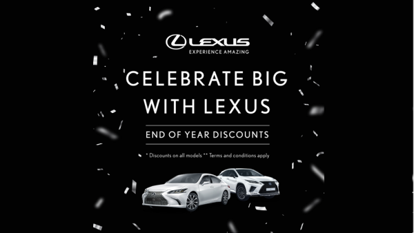 Lexus end of year campaign Markazia Lexus Launches Year-End Campaign on All Lexus Models
