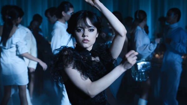 Celebs re-create Wednesday's dance sceme