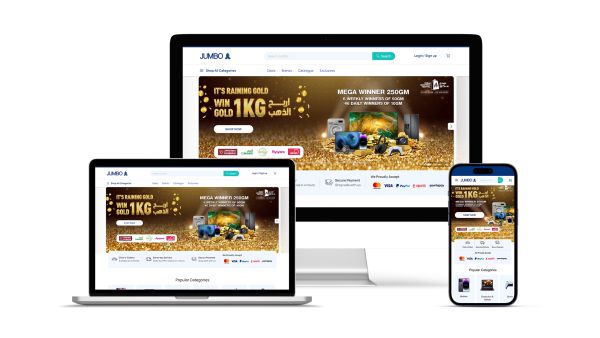 The new platform will make online shopping easier and more convenient for its customers Jumbo Electronics launches its new e-commerce platform
