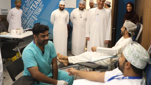 During the event Oman Oil Marketing Company Hosts Annual Occupational Health and Safety Week
