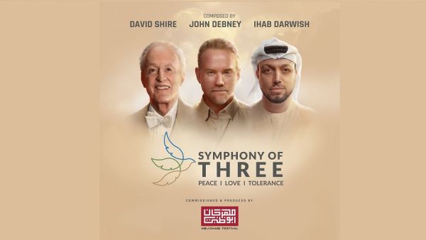 The Abu Dhabi Music & Arts Foundation is committed to the advancement of Abu Dhabi’s cultural vision pioneered by the UAE’s Founding Father Abu Dhabi Festival to Host World Premiere of “Symphony of Three: Peace, Love, Tolerance” by Emirati Composer Ihab Darwish on December 30th
