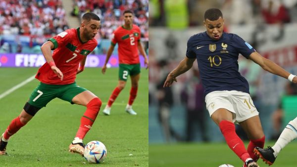موعد مباراة المغرب وفرنسا في نصف نهائي كأس العالم قطر 2022