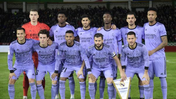 فريق ريال مدريد (المصدر: أ ف ب)