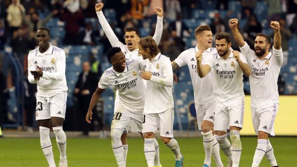 ريال مدريد إلى نهائي السوبر الإسباني (المصدر: أ ف ب)