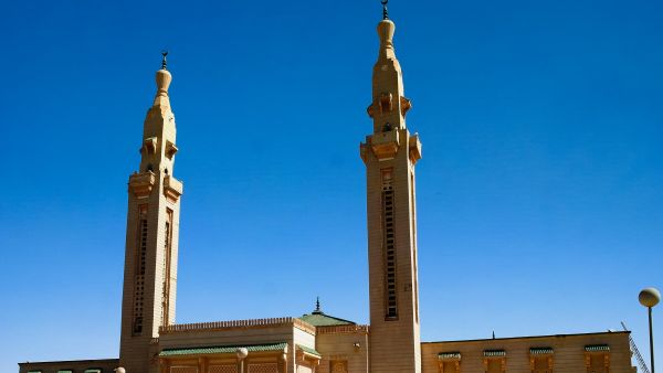 Grand Mosque in Nouakchott in Mauritania